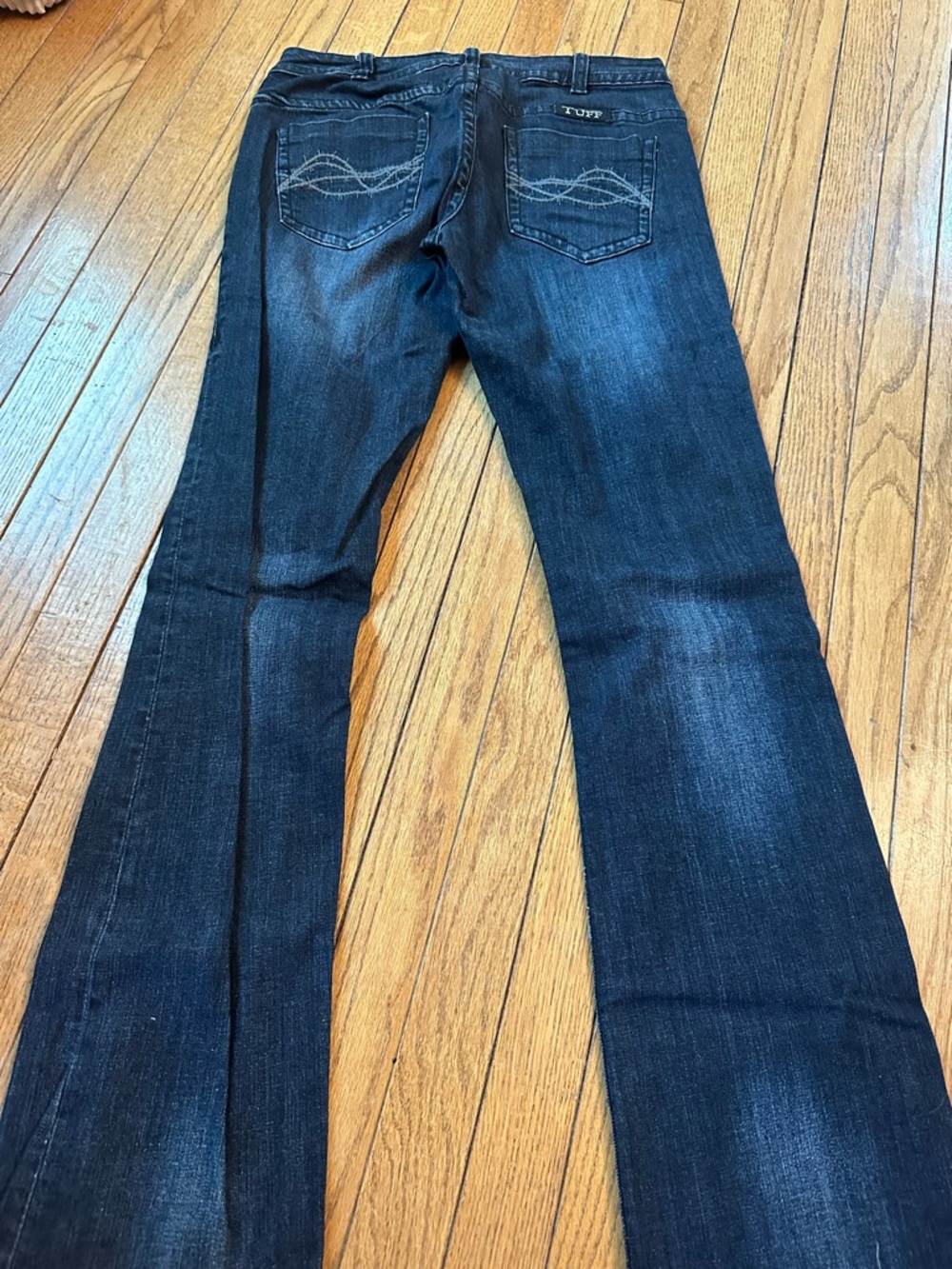Cowgirl Tuff Dark Blue Flare Jeans